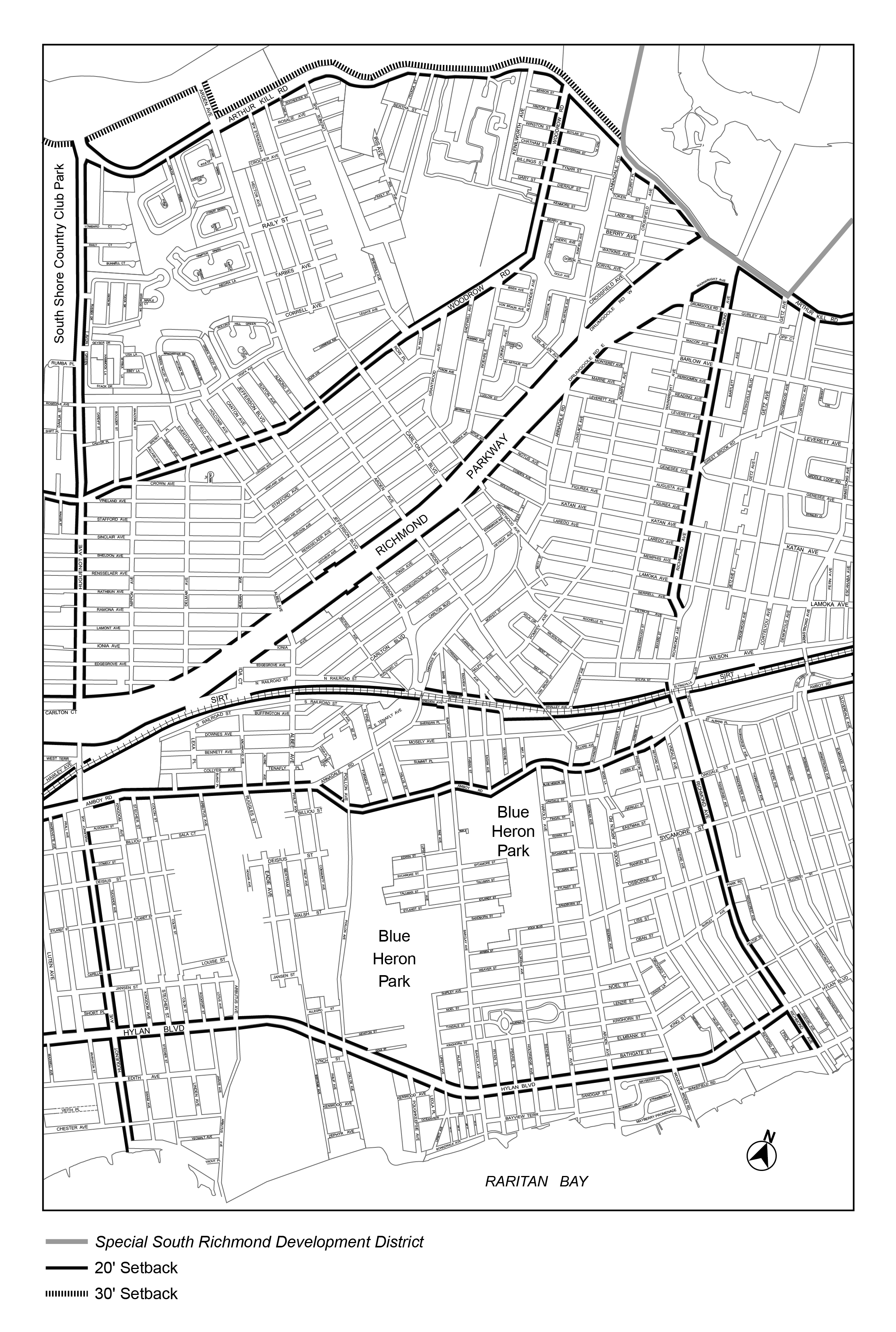 Article X, Chapter 7, Appendix A, Map 2.3 amended per N 230112 ZRR (South Richmond Zoning Relief) adopted by City Council 11/2/23