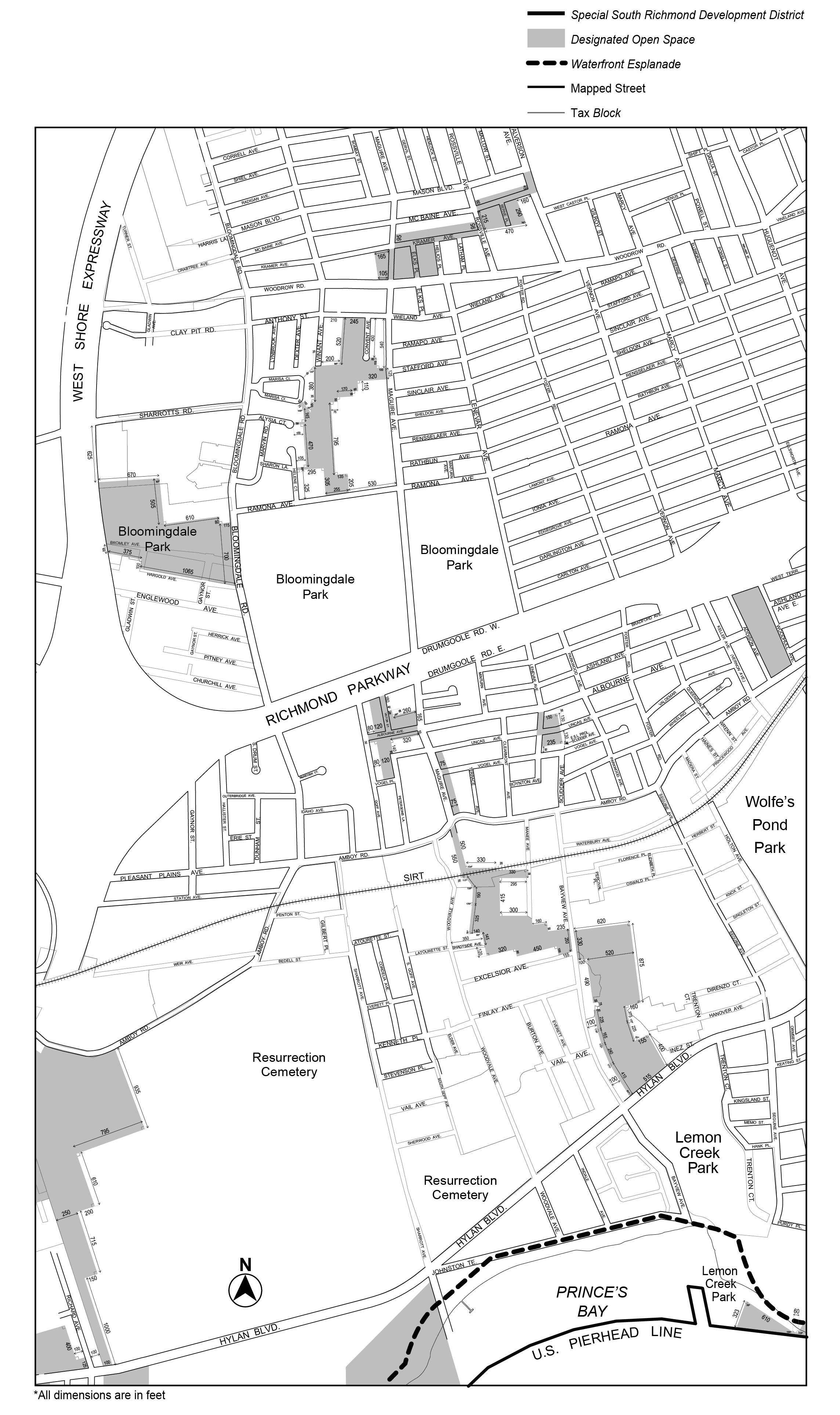  Article X, Chapter 7, Appendix A, Map 3.2 amended per N 230112 ZRR (South Richmond Zoning Relief) adopted by City Council 11/2/23