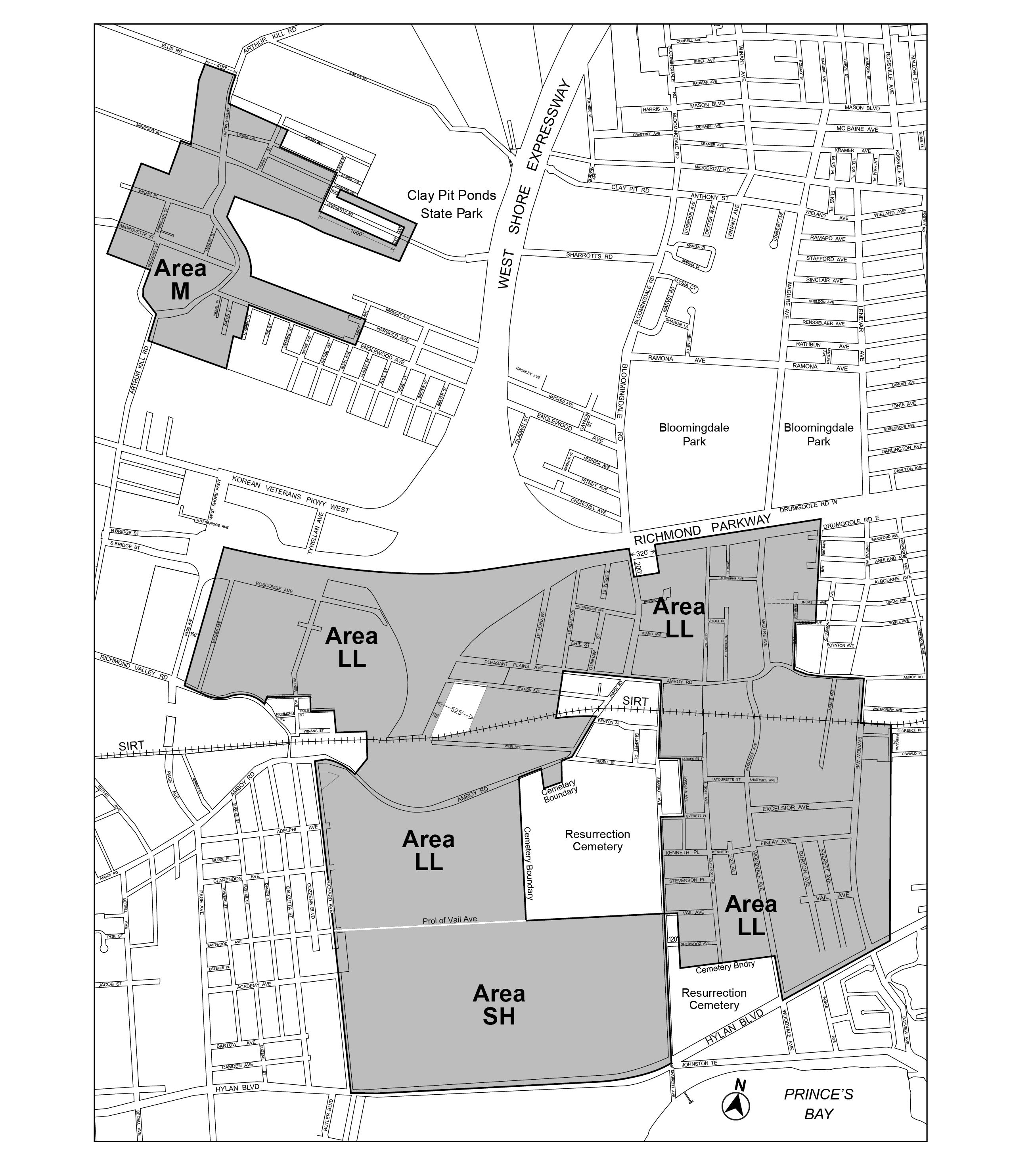 Map amended per South Richmond Zoning Relief (N 230112 ZRR) adopted 2nd November, 2023