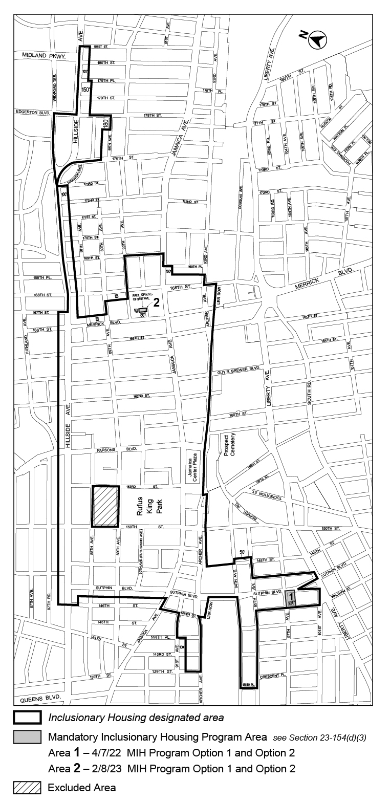 Appendix F Queens Community Districts 8 and 12 - Map 1