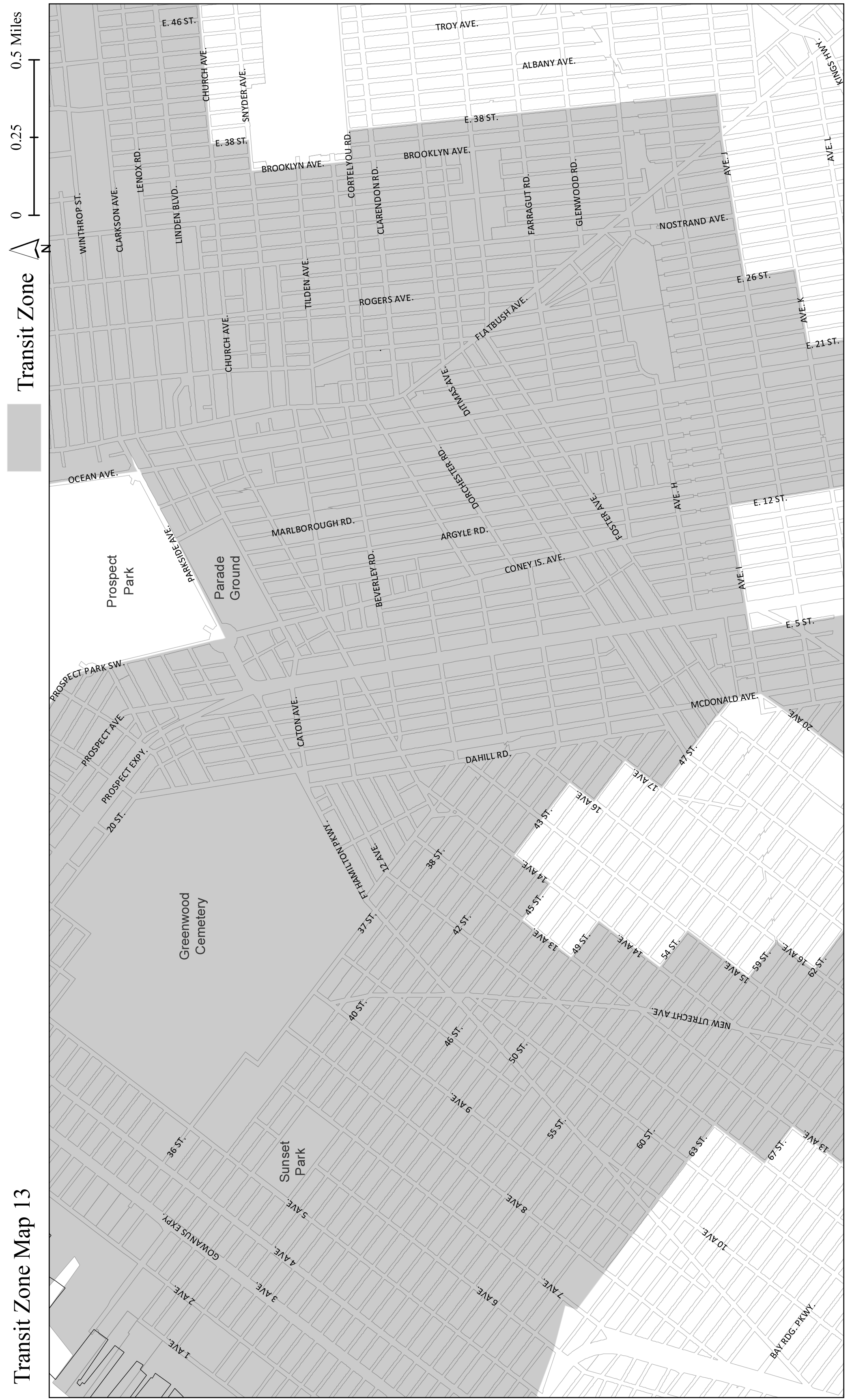 Added amended maps 13 per Brooklyn Yards (n 230183 ZRK), adopted 21st November, 2024