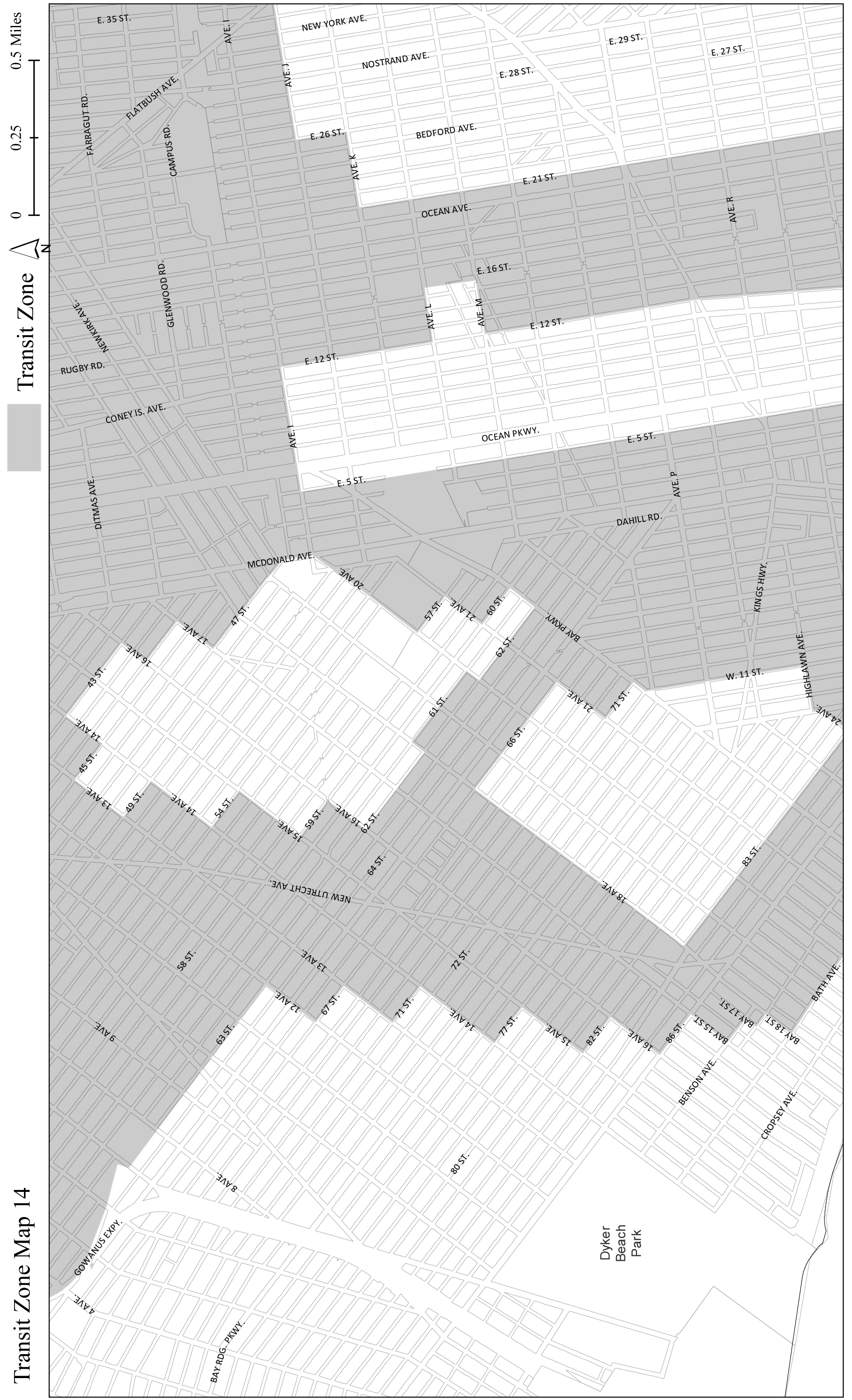 Added amended map 14 per Brooklyn Yards (n 230183 ZRK), adopted 21st November, 2024